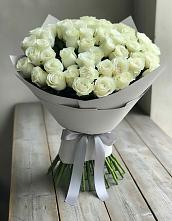 Букет 35 Белых роз в Новоорске
