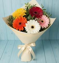 Букет цветов из:  Герберы в Новоорске