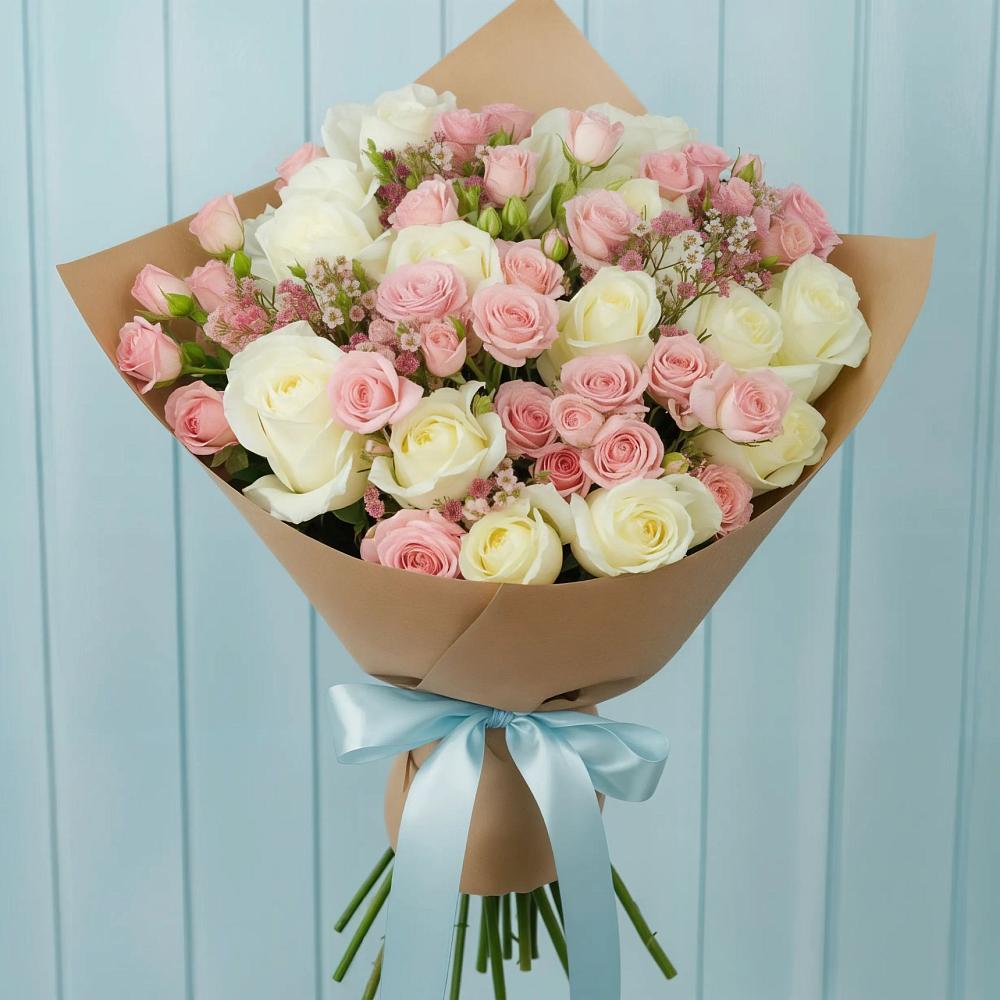 Букет цветов из: Розы в Новоорске