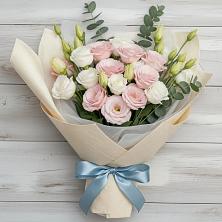 Букет цветов из:  Лизиантусы в Новоорске