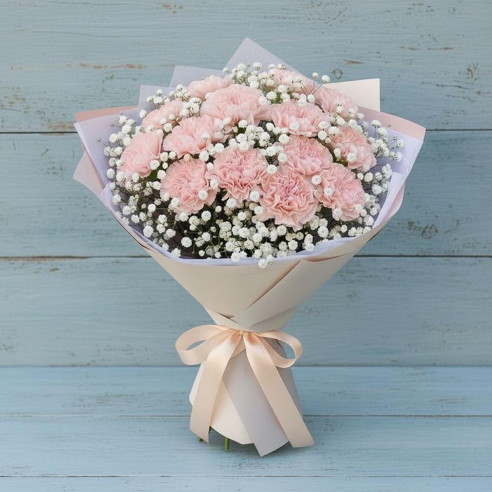 Букет цветов из: Гвоздики в Новоорске