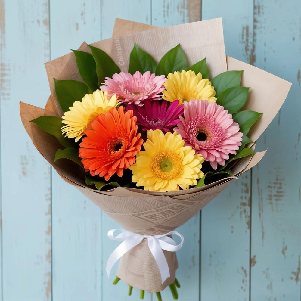 Букет цветов из: Герберы в Новоорске