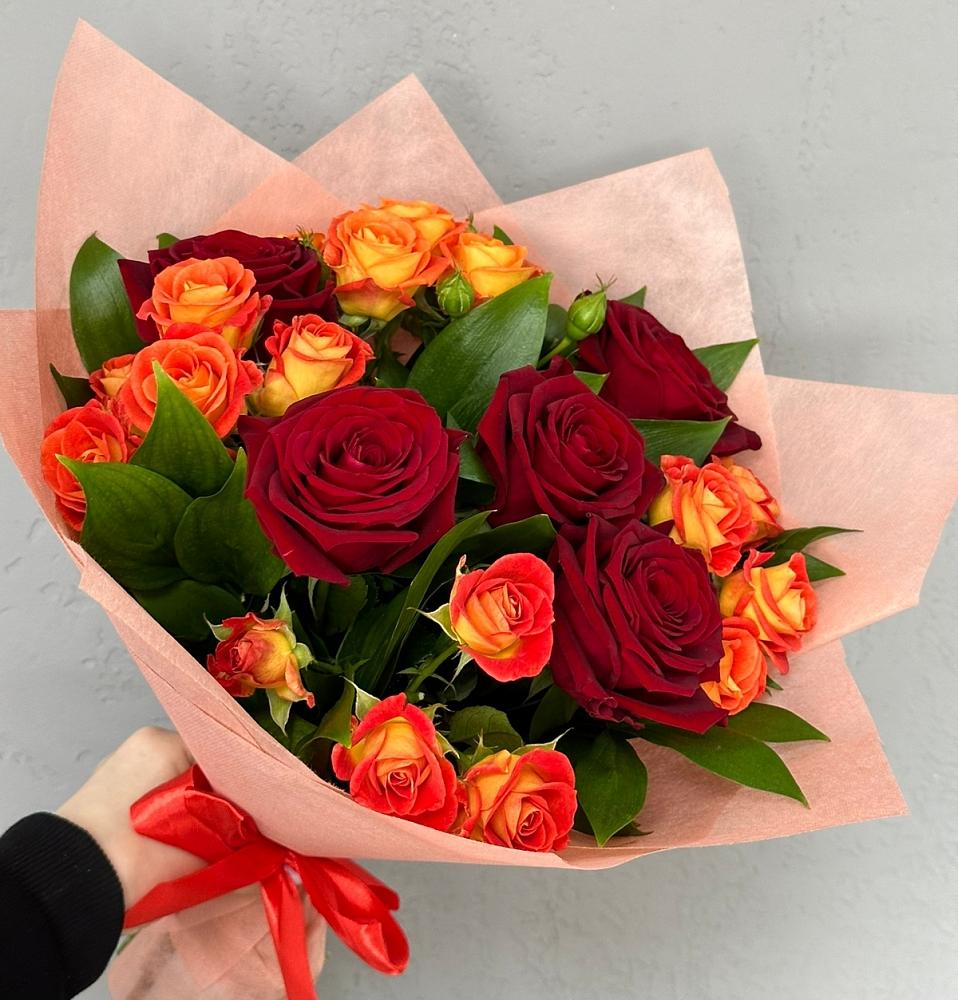 Букет Любовь и восторг в Новоорске