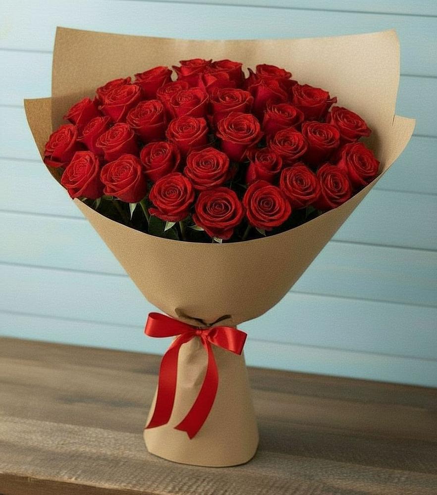 Букет Красные розы Милано в Новоорске