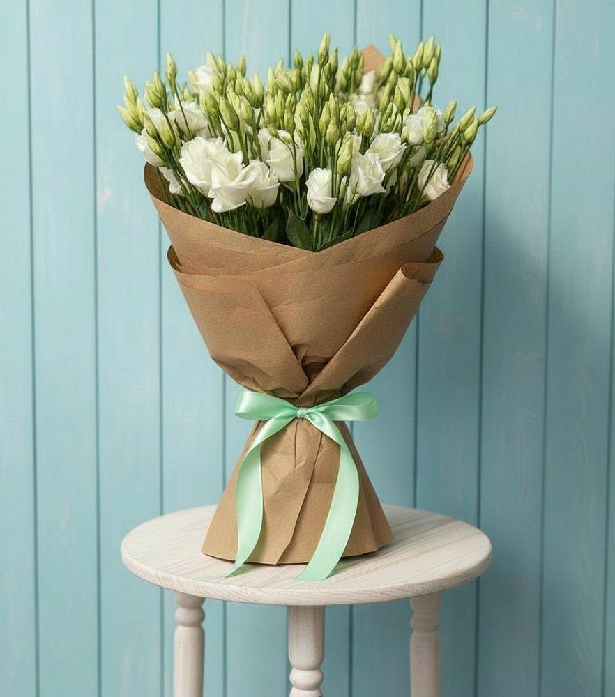 Букет цветов из: Лизиантусы в Новоорске