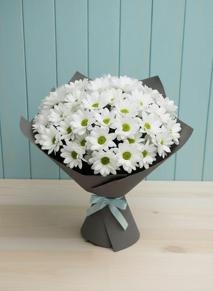 Букет цветов из: Хризантемы в Новоорске