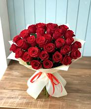 Букет 29 Красных роз в Новоорске