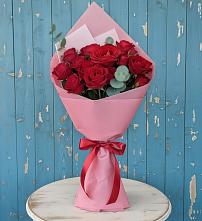 Букет цветов из:  Розы в Новоорске