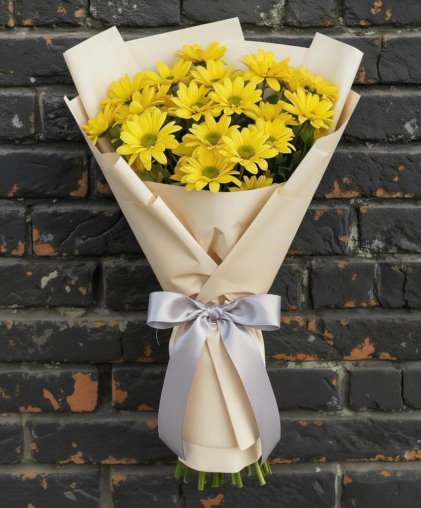 Букет цветов из: Хризантемы в Новоорске