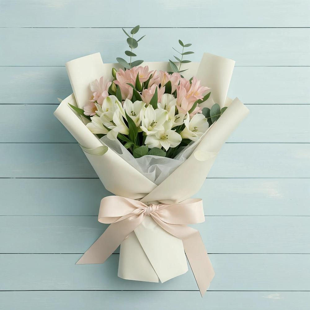 Букет цветов из: Альстромерии в Новоорске