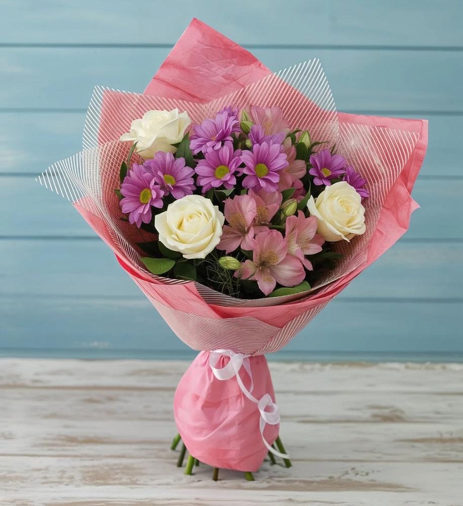 Букет цветов из: Герберы в Новоорске