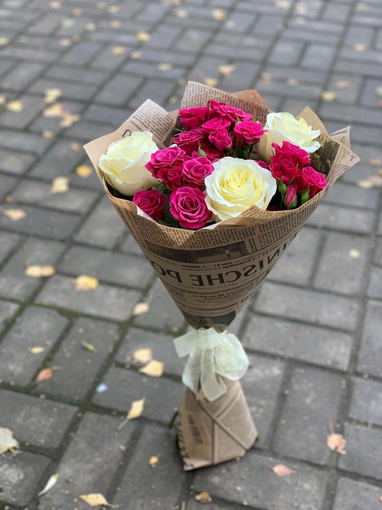 Букет цветов из: Розы в Новоорске