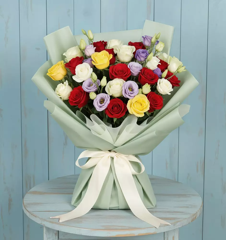 Букет цветов из: Розы в Новоорске