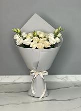 Букет цветов из:  Розы и Лизиантусы в Новоорске